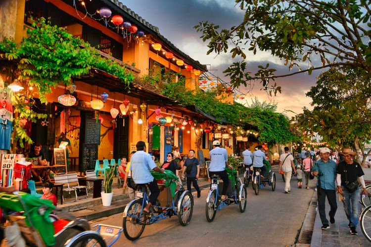 Hoi An, Vietnam, masuk kota paling ramah pejalan kaki di dunia.