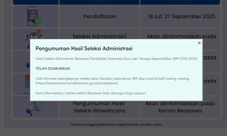 Pengumuman Hasil Seleksi Administrasi Beasiswa Pendidikan Indonesia 2025