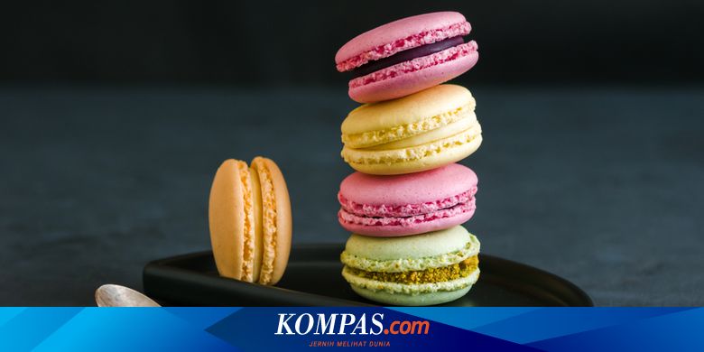 Resep Macaron Kue Cantik Berwarna Warni Halaman All Kompas Com