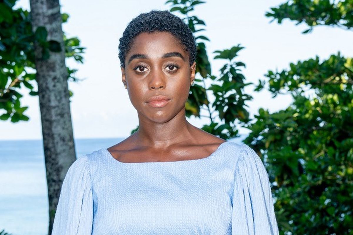 Aktris Lashana Lynch menghadiri peluncuran syuting Bond 25 di GoldenEye, kediaman pencipta James Bond, Ian Fleming, di Montego Bay, Jamaika, pada 25 April 2019. 