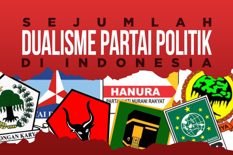 Sejumlah Dualisme Partai Politik di Indonesia