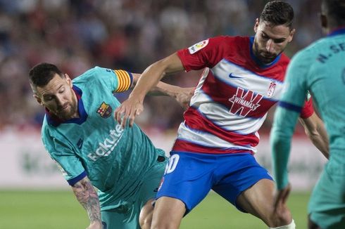 Granada Vs Barcelona, Lionel Messi Tampil, Barca Kalah 