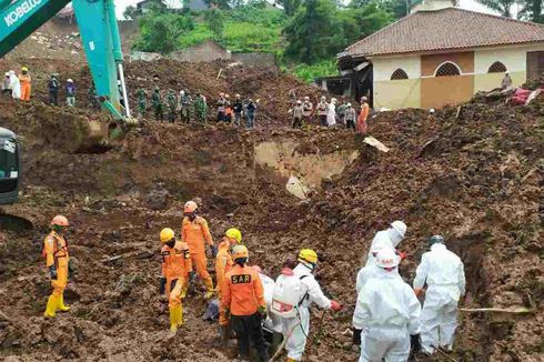 Donasi untuk Korban Longsor Sumedang Terkumpul Rp 2,2 Miliar