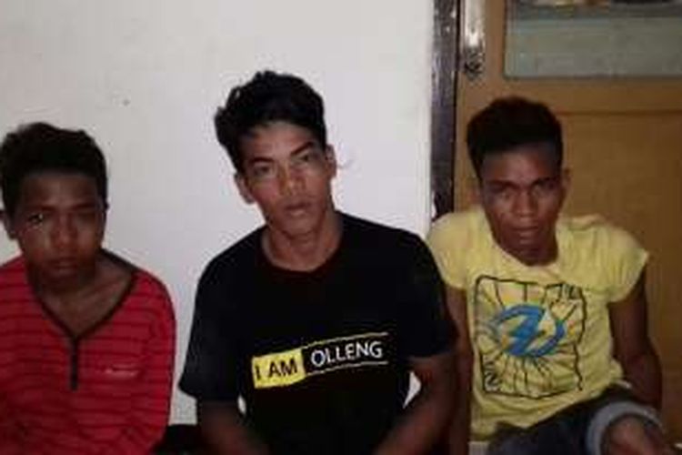 3 pemuda komplotan penjambret pengendara sepeda motor  di Kabupaten Nunkan diamankan di Kantro Polisi. Selama Ramdhan kepolisian Resort Nunukan mengangani 8 kasu penjambretan dan pencurian di saat warga sholat tarawih. 