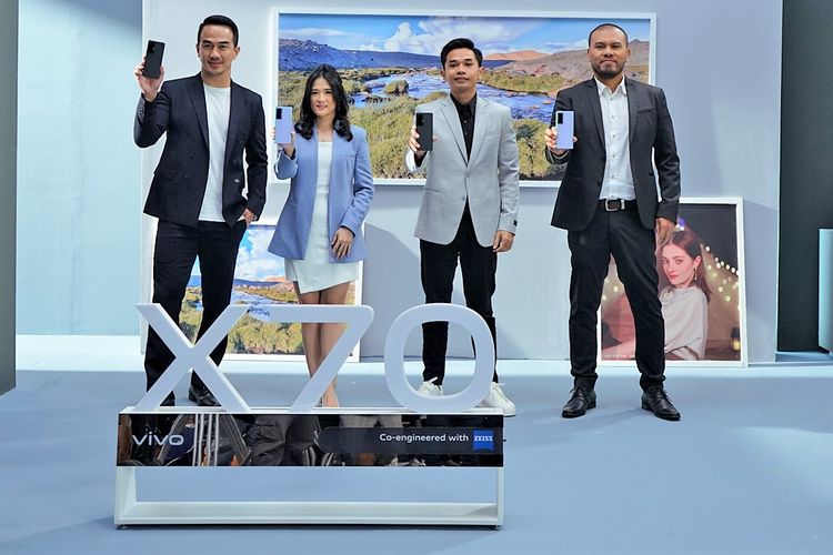 Vivo X70 Pro resmi meluncur di Indonesia, Kamis (7/10/2021).