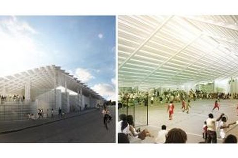 Arsitek Swiss Sukses Bangun Gedung Olahraga di Brasil