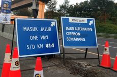 Saat Kendaraan Arah Bandung ke Jakarta Sempat Macet akibat 
