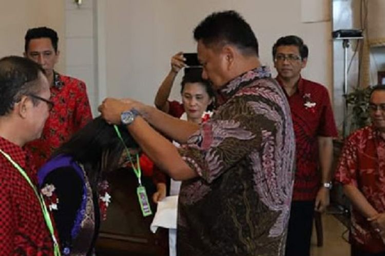 Gubernur Sulut hadiri pembukaan sidang tahunan organisasi gereja Sulawesi Utara dan Tenggara.