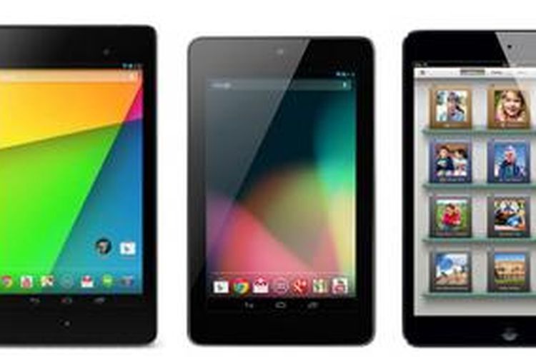 Nexus 7 2, Nexus 7, iPad Mini