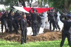 Anggota Brimob yang Tewas dalam Duel dengan Prajurit TNI Dimakamkan