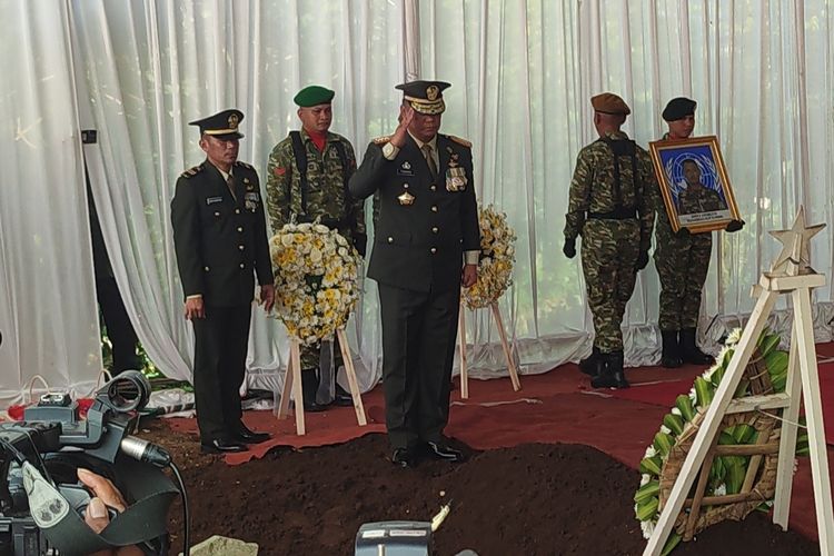 Serka Ichwan Gugur di Lebanon, Wakil Panglima TNI Pimpin Upacara Pemakaman di Magelang