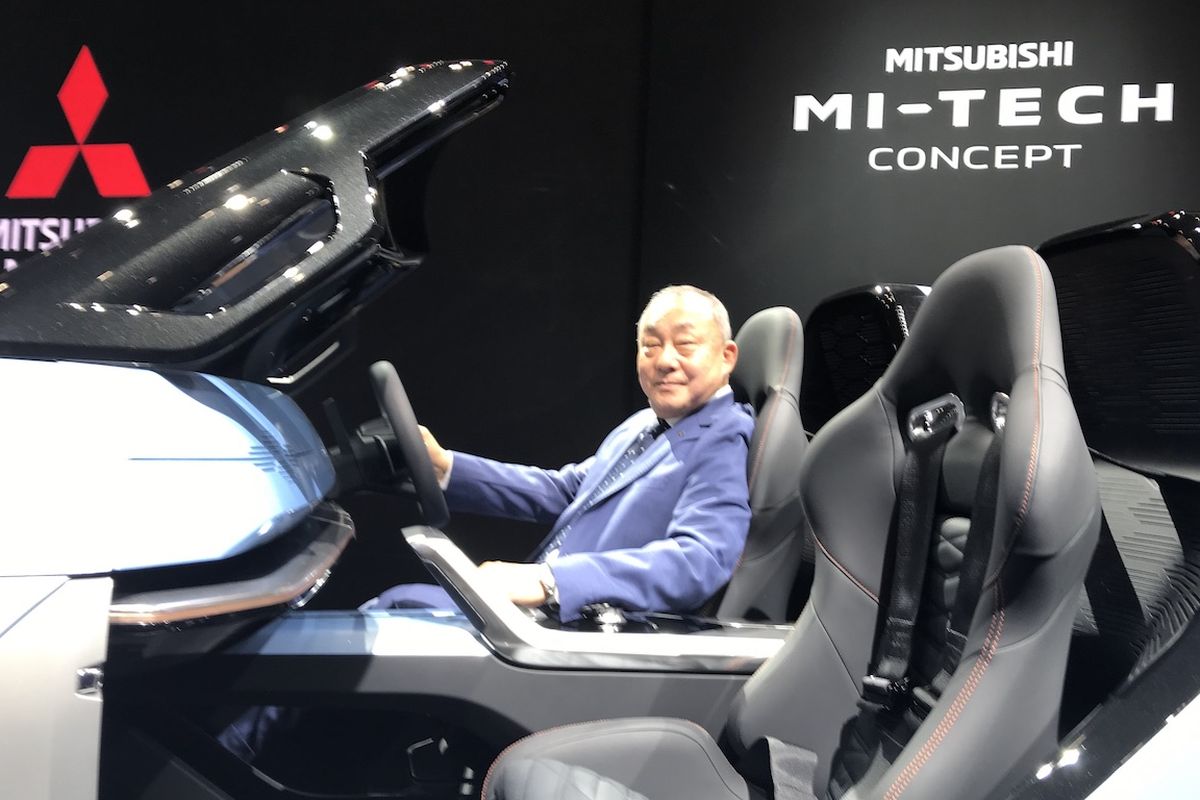 Tsunehiro Kunimoto, Kepala detain Mitsubishi Motors yang menciptakan konsep design Dynamic Shield.
