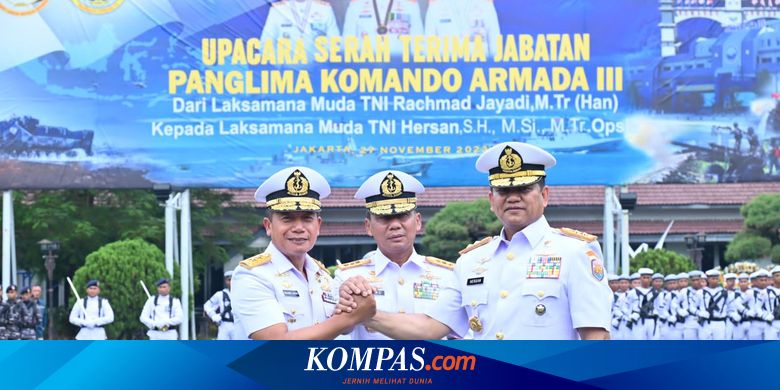 Sertijab Pangkoarmada III dan Wanti-wanti Tahun Politik 2024