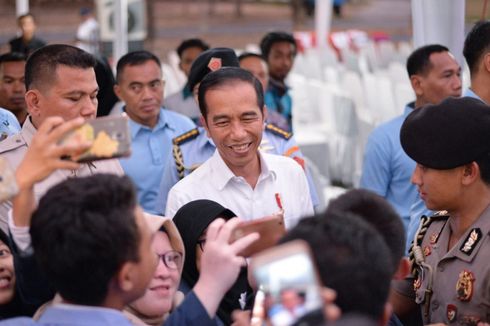 Presiden Beri Semangat Mahasiswa Terdampak Gempa Lombok