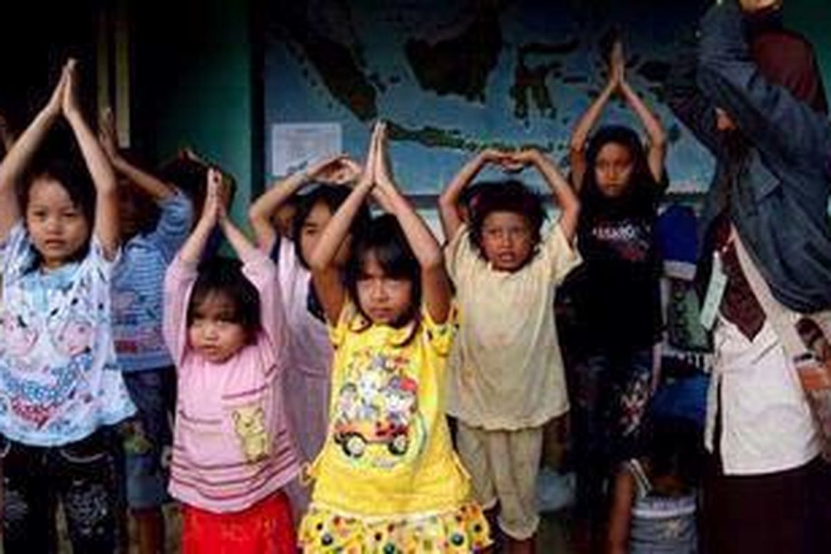 ILUSTRASI: Untuk pemulihan secara psikologis terhadap anak-anak akan dilakukan mahasiswa fakultas psikologi yang akan bekerja di lokasi itu selama satu bulan mulai Januari 2011.