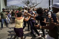 Satu Orang Tewas, Lebih dari 100 Orang Hilang dalam Demonstrasi Anti-pemerintah Kuba