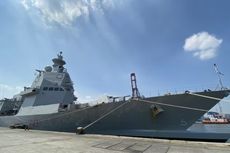 Kapal Perang Italia Bersandar di Tanjung Priok, Dukung Kebebasan Navigasi