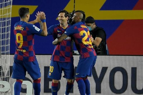 Hasil Barcelona Vs Leganes, Penalti Messi Warnai Kemenangan El Barca