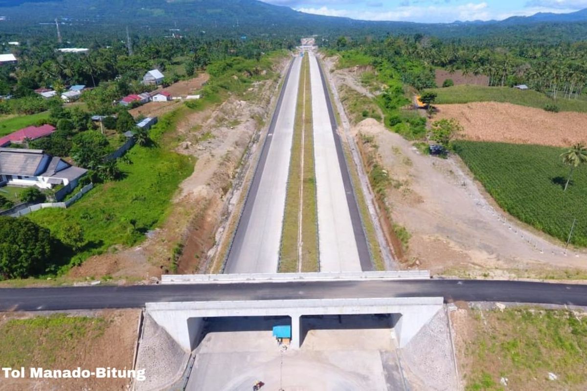 Jalan Tol Manado-Bitung snap beroperasi tahin 2020 ini.