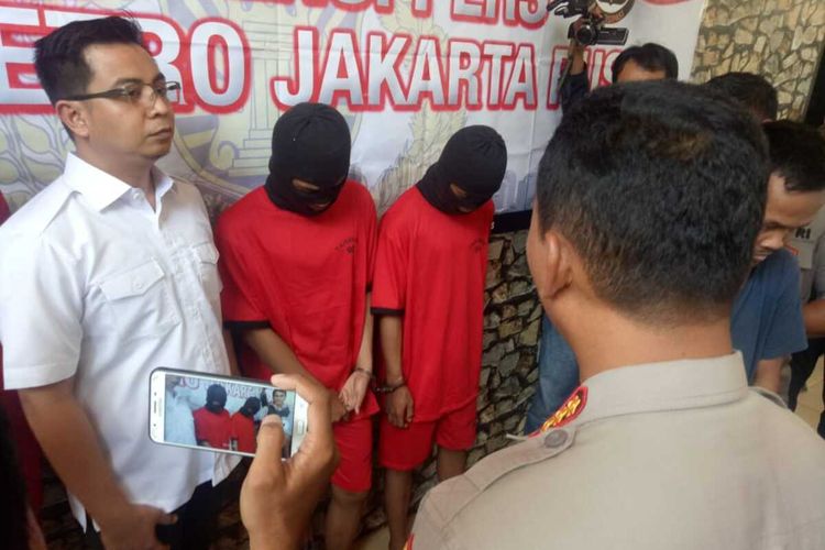 Penangkapan jambret yang teriaki korbannya begal oleh Polres Metro Jakarta Pusat