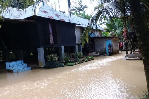 Sungai Meluap, 383 Rumah di Kabupaten Langkat Terdampak Banjir