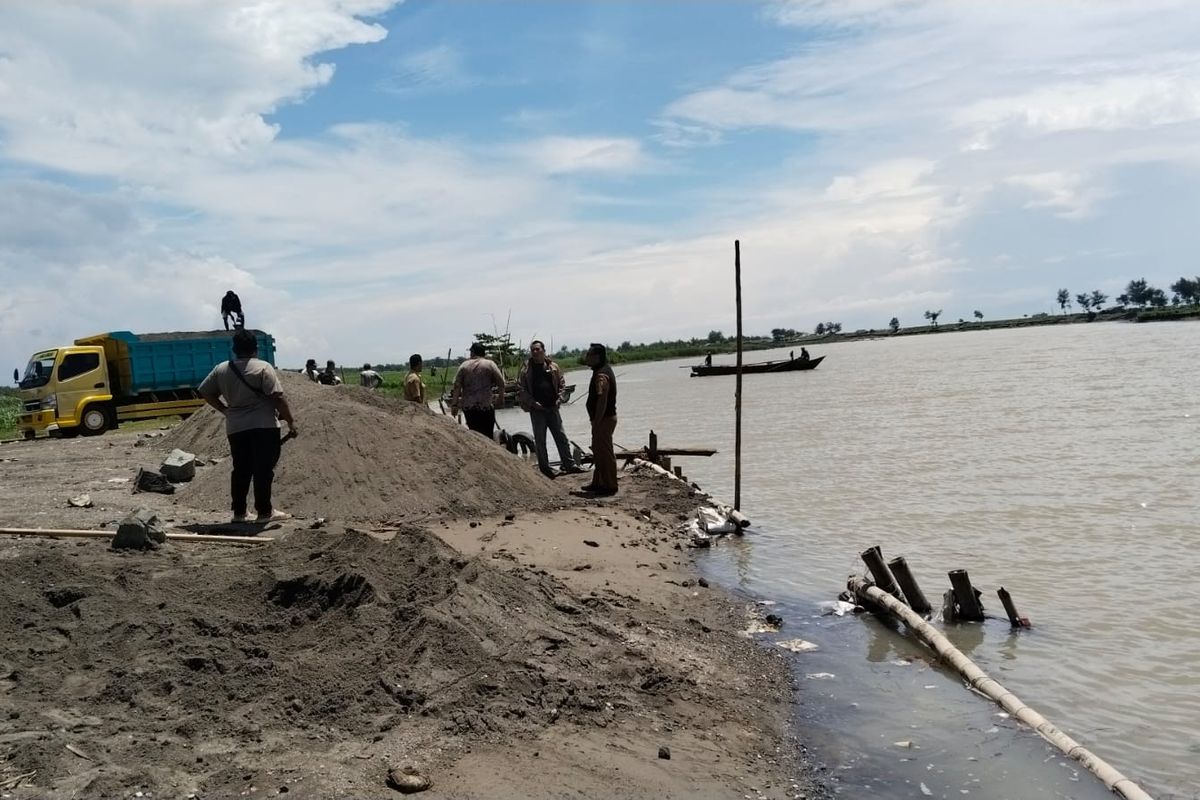 Kades Tanggulangin Kebumen Turun Tangan Hentikan Tambang Pasir Ilegal