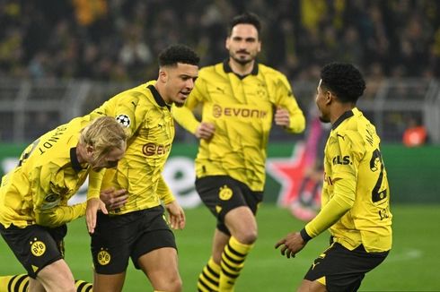 Hasil Dortmund Vs PSV 2-0: Teror Yellow Wall, Sengatan Kilat Sancho