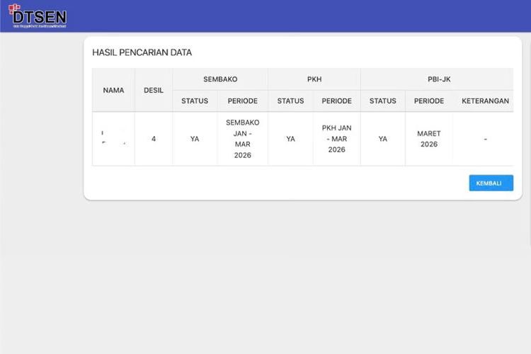 Cara Cek Penerima Bansos April 2026, Cukup Pakai NIK KTP Lewat HP