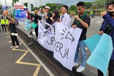 Demo Hari Buruh di Purwokerto Hanya Diikuti 10 Mahasiswa