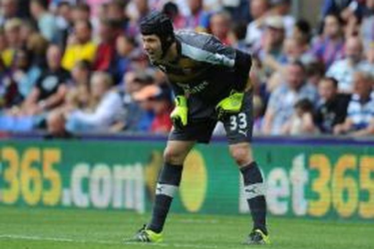 Kiper Arsenal asal Rep. Ceko, Petr Cech. 