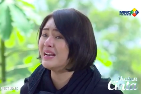 Akting Amanda Manopo di Ikatan Cinta yang Buat Ibunda Menangis