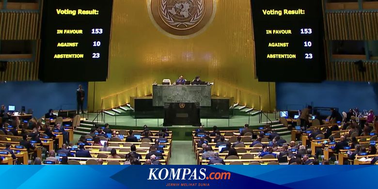 PBB Bahas Pendirian Negara Palestina Tanpa Hamas