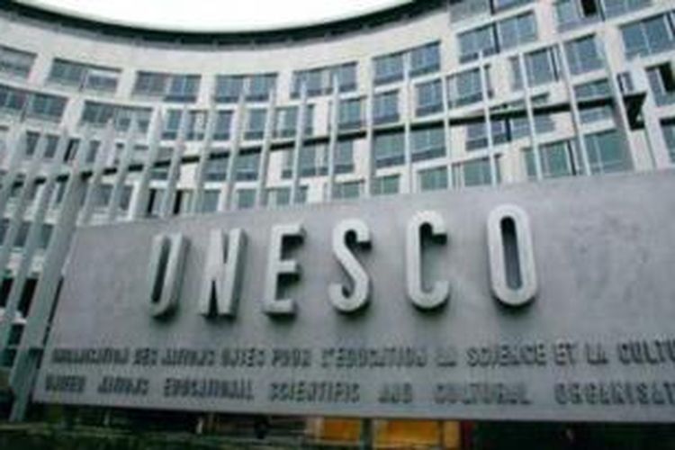 Markas besar Unesco di Paris, Perancis.