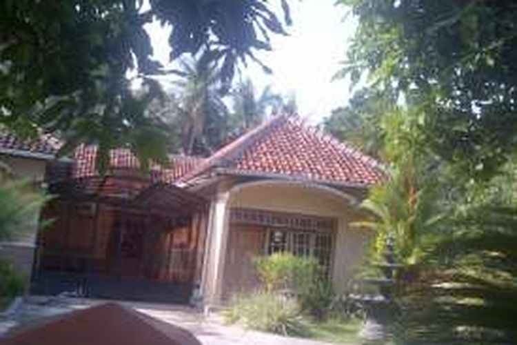 Rumah tempat tinggal Siwi Prastyorini (36) di Dusun Toprayan, Desa Imogiri, Kecamatan Imogiri, Bantul tampak sepi.