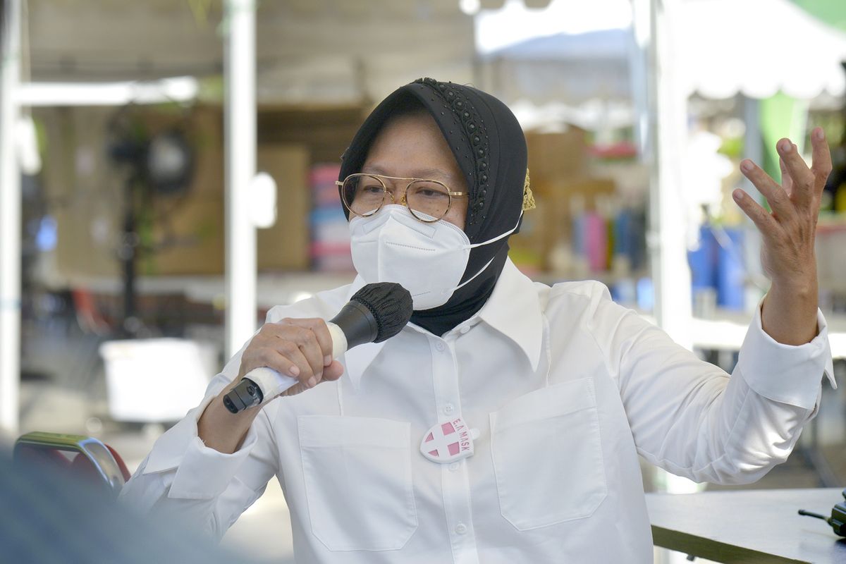 Wali Kota Surabaya Tri Rismaharini