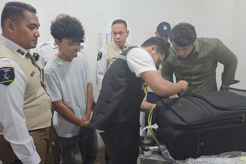 Sabu 2,3 Kg Ditemukan dalam Koper Penumpang di Bandara Hang Nadim