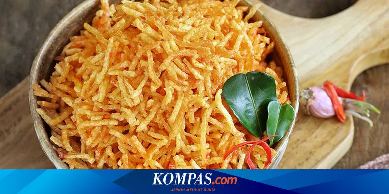 Resep Kering Kentang Mustofa Pakai Ebi Rasanya Pedas Manis