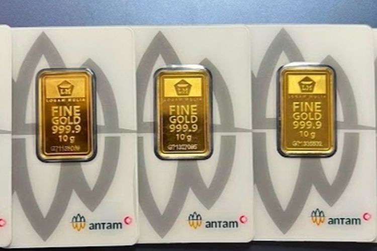 Harga Emas Antam Hari Ini 31 Mei 2025 Turun, Jadi Rp 1.888.000 Per Gram