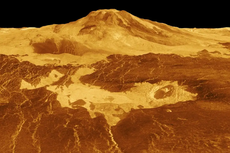 Aliran Lava Baru Bukti Venus Punya Gunung Berapi yang Masih Aktif