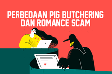 INFOGRAFIK: Perbedaan Penipuan "Pig Butchering" dan "Romance Scam"