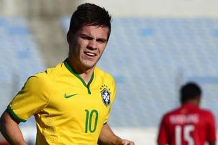 Pilar timnas U-20 Brasil, Nathan Allan de Souza. 