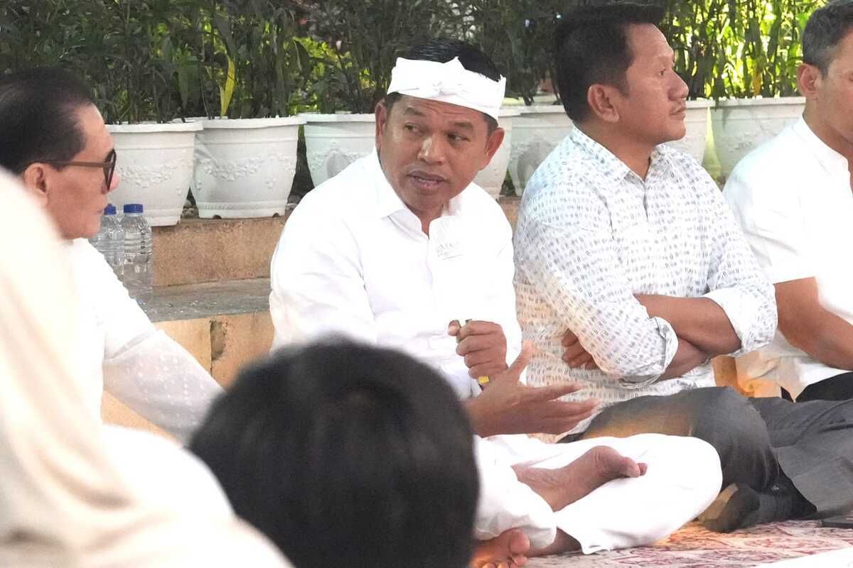 Gubernur Jabar, Dedi Mulyadi dalam suatu kegiatan di Gedung Pakuan, Kota Bandung, Rabu (19/3/2025).