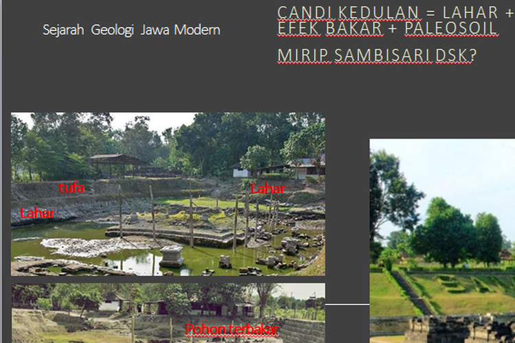 Candi Kedulan ditinggalkan masyarakat terlebih dahulu sebelum akhirnya diterjang lahar.