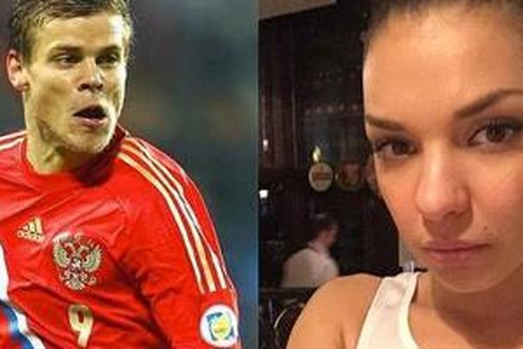 Aleksandr Kokorin dan Alina Yeremnko.