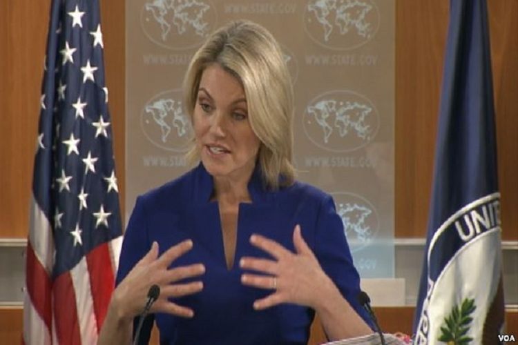 Juru bicara Deplu AS, Heather Nauert