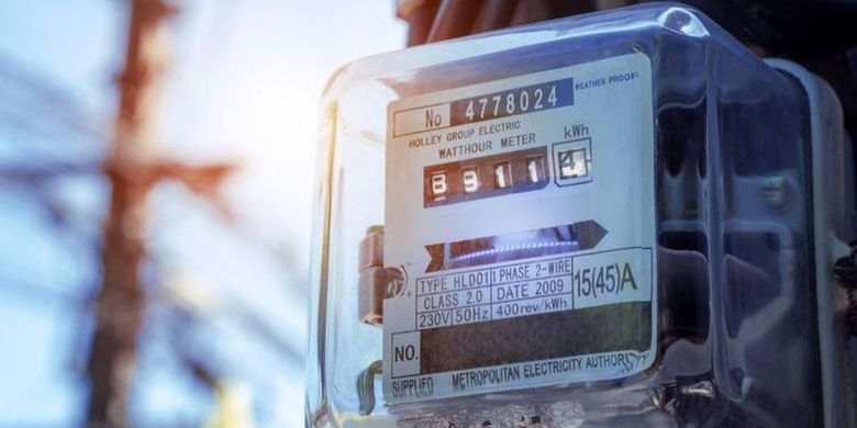 Ilustrasi meteran listrik, tarif listrik. Tarif listrik per kWh. Tarif listrik Januari 2026. Harga listrik. Tarif listrik 2026. Tarif listrik.