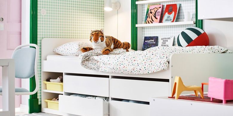 Trik Cerdas Manfaatkan Ruang Kosong di Bawah Tempat Tidur