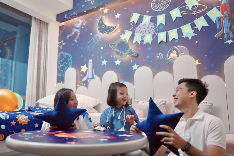 Kamar tematik anak yang baru diluncurkan di Four Points by Sheraton Surabaya Pakuwon Indah.