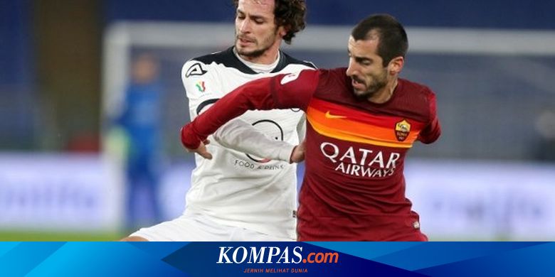 As Roma Vs Spezia Sempat Tampil Dengan 9 Pemain Giallorossi Gugur Halaman All Kompas Com