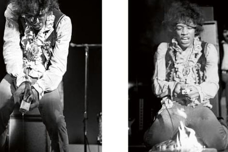 Jimi Hendrix, Monterey International Pop Festival, Juni 1967.